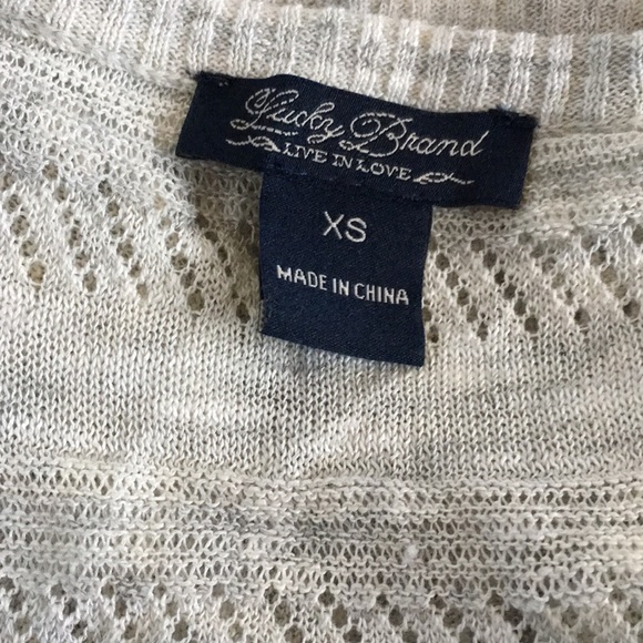 Lucky Brand Sweater - Picture 4 of 5